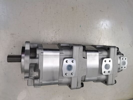 Hydraulic Gear Pump Komatsu Pump SAR3-90+90+(1)20 Hydraulic Motor Cast Iron Aluminum alloy Oil Pump Heavy Machinery Power Source Hydraulic Spare Parts Certification