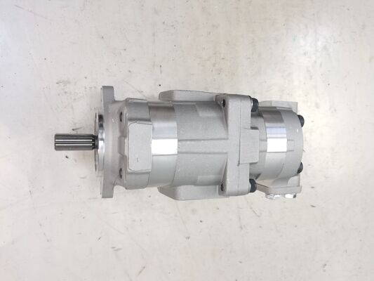 Customizable Komatsu Hydraulic Pump Gear Pump SAR1/ SAR3/ SAL1/ SAL3 Series SAR12+12 1+2 12T L Cast Iron Aluminum alloy materialsl Pump for Construction Machinery