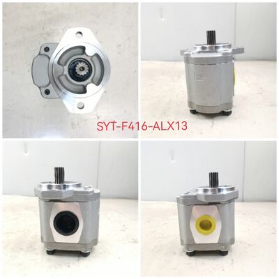 High Pressure Gear Pump SYT-F414-ALX13L/SYT-F416-ALX13 Industrial Grade Hydraulic Pump for Excavato Heavy Machinery Steel and aluminum alloys Factory Supply
