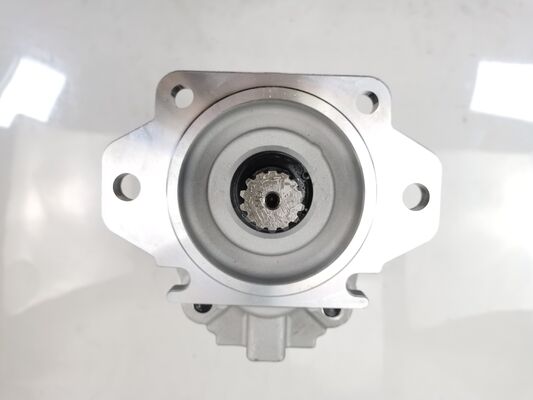 KEHAO Gear Pump Komatsu Cast Iron and Aluminum alloy Hydraulic Oil Pump for Wheel Loaders Machinery Repair Parts Model 80+63 R 14T OEM ODM Factory Supply