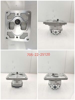For Komatsu Gear Pump 705-22-25120 Hydraulic Pump Middle Pressure 200 bar Pump Hydraulic Parts Used in Komatsu Construction  Machinery Factory Supply