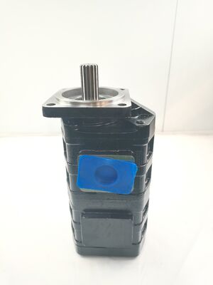 Excavators Hydraulic Gear Pump CBGJ Series Double Pump CBGJ2100+2063 Cast Iron and Aluminum alloy Oil Transfer Pump Hydraulic Parts One Year Warranty