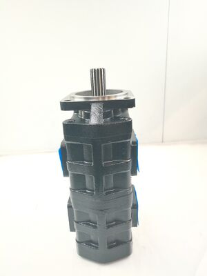 Excavators Hydraulic Gear Pump CBGJ Series Double Pump CBGJ2100+2063 Cast Iron and Aluminum alloy Oil Transfer Pump Hydraulic Parts One Year Warranty