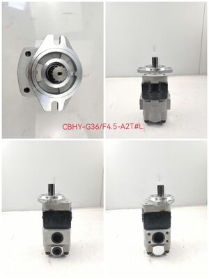 Factory Supply Gear Pump Forklift Hydraulic Pump Part Number CBHY-G36+F4.5-A2TΦL Cast Iron and aluminum alloys Material Pump High Quality One year warranty