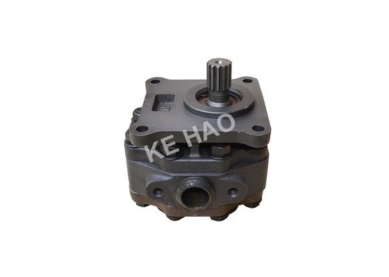 07433-72203   07433-71103 Bulldozer Pump / Cast Iron Hydraulic Gear Pumps Silver Color