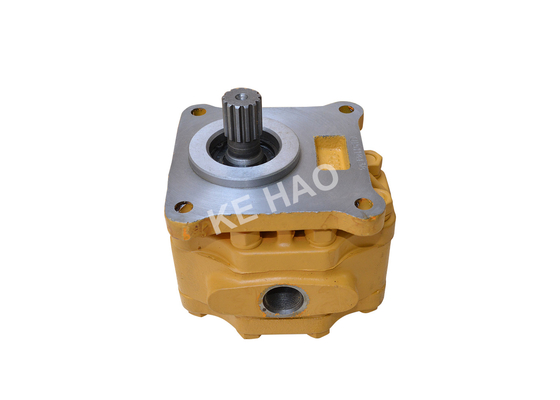 07433-72203   07433-71103 Bulldozer Pump / Cast Iron Hydraulic Gear Pumps Silver Color