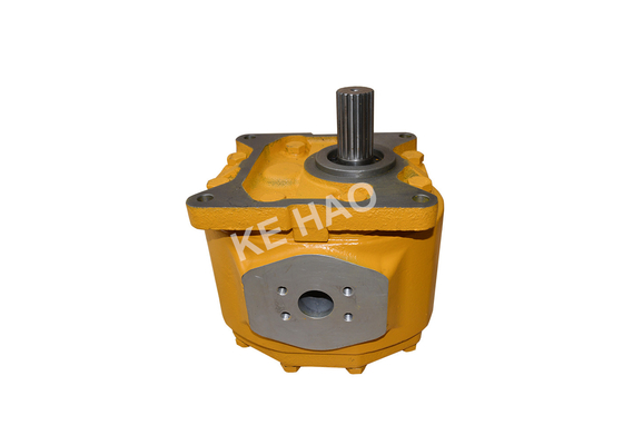 D60  17441-67502   D65  07443-67503  D85  07444-66200   D15 Bulldozer Pump / Cast Iron Hydraulic Gear Pumps Silver Color
