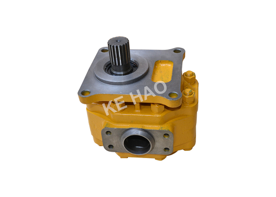 07436-72202   07436-72203  D80A-21  D80A-18  D80P-18 Bulldozer Pump / Cast Iron Hydraulic Gear Pumps Silver Color