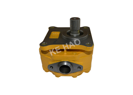 07436-72202   07436-72203  D80A-21  D80A-18  D80P-18 Bulldozer Pump / Cast Iron Hydraulic Gear Pumps Silver Color