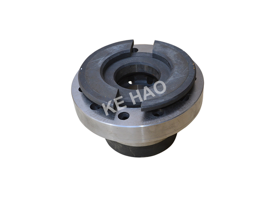 Flange Plate Komatsu Gear Pump Hydraulic Powered Low Noise 1 Year Warranty