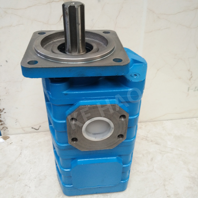 CBGJ Double Pump  Square cover   Spline Compact Original  Gear Pump For Engineering Machinery And Vehicle