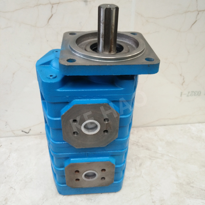 CBGJ Double Pump  Square cover   Spline Compact Original  Gear Pump For Engineering Machinery And Vehicle