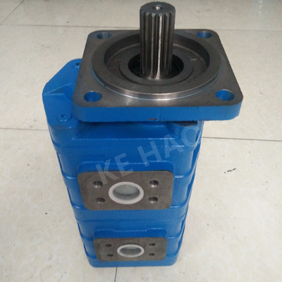 CBGJ Double Pump  Square cover   Spline Compact Original  Gear Pump For Engineering Machinery And Vehicle
