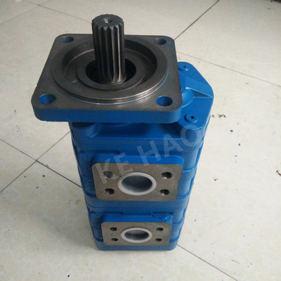 CBGJ Double Pump  Square cover   Spline Compact Original  Gear Pump For Engineering Machinery And Vehicle