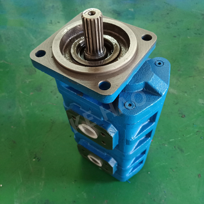 CBGJ Double Pump  Square cover   Spline Compact Original  Gear Pump For Engineering Machinery And Vehicle