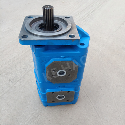 CBGJ Double Pump  Square cover   Spline Compact Original  Gear Pump For Engineering Machinery And Vehicle
