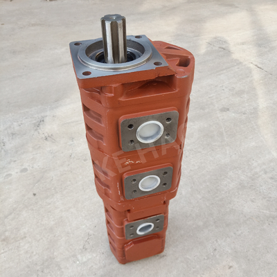 CBGJ Tetralogy  Pump  Square cover   Spline Compact Original  Gear Pump For Engineering Machinery And Vehicle
