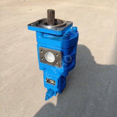 CBGJ Triple  Pump   Square cover    Spline Compact Original  Gear Pump For Engineering Machinery And Vehicle