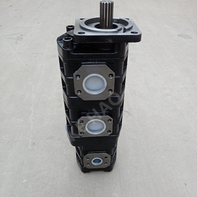 CBGJ Triple  Pump   Square cover    Spline Compact Original  Gear Pump For Engineering Machinery And Vehicle