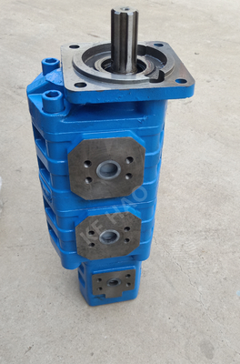 CBGJ Triple  Pump   Square cover    Spline Compact Original  Gear Pump For Engineering Machinery And Vehicle