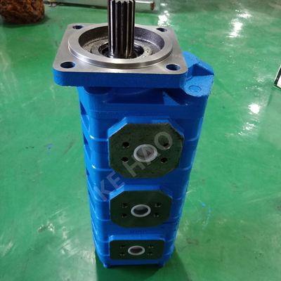 CBGJ Triple  Pump   Square cover    Spline Compact Original  Gear Pump For Engineering Machinery And Vehicle