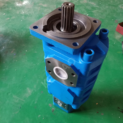 CBGJ Triple  Pump   Square cover    Spline Compact Original  Gear Pump For Engineering Machinery And Vehicle