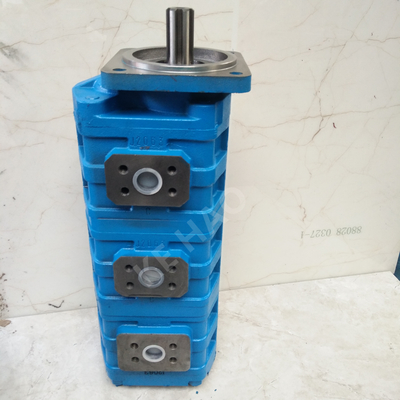 CBGJ Triple  Pump   Square cover    Spline Compact Original  Gear Pump For Engineering Machinery And Vehicle