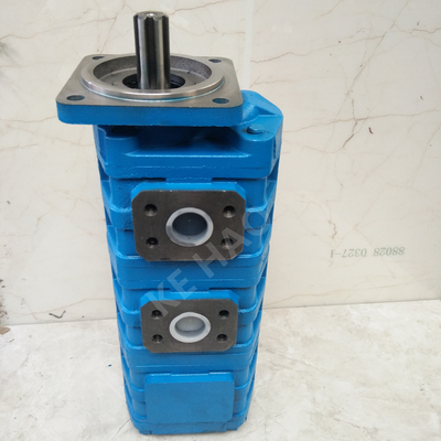 CBGJ Triple  Pump   Square cover    Spline Compact Original  Gear Pump For Engineering Machinery And Vehicle