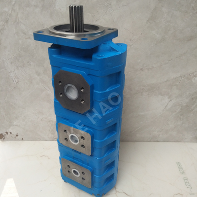 CBGJ Triple  Pump   Square cover    Spline Compact Original  Gear Pump For Engineering Machinery And Vehicle