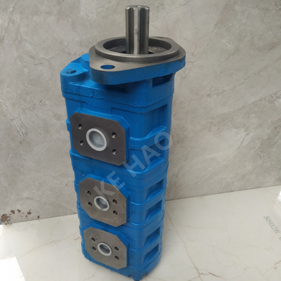 CBGJ Triple  Pump  Rhomb cover  Spline  Compact Original  Gear Pump For Engineering Machinery And Vehicle