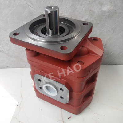 CBGJ Single Pump  Flat key or Spline  Brick-red Compact Original  Gear Pump For Engineering Machinery And Vehicle