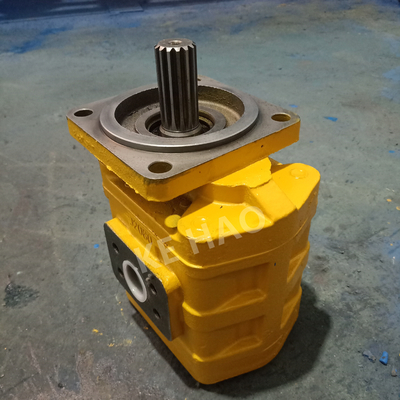 CBGJ Single Pump   Square cover  Spline  Yellow  Compact Original  Gear Pump For Engineering Machinery And Vehicle