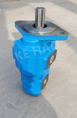 Rhomb Cover Small Hydraulic Gear Pump / Compact Original Loader Hydraulic Pump