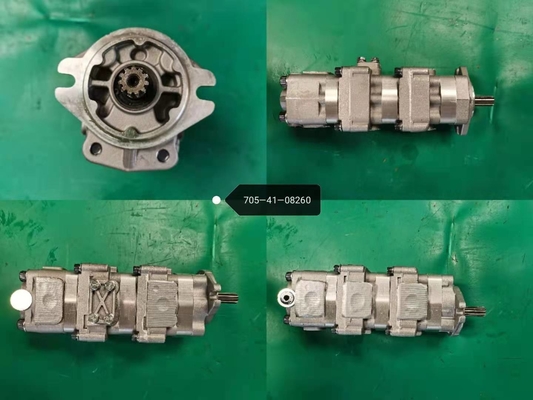 705-41-08260 (11+11+7+2.5)  Excavator Gear Pump PC38UU PC38UUM  8.86 kgs