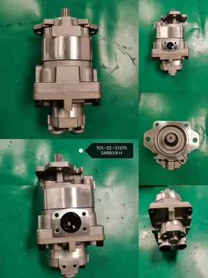 705-52-31070 Komatsu Excavator Gear Pump PC750 PC750SE PC800 PC800SE