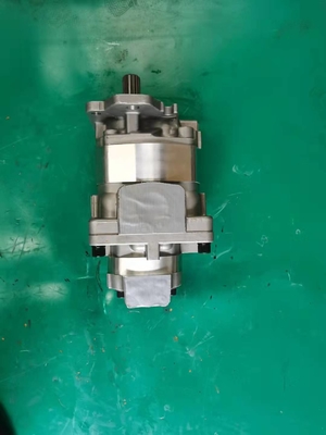 705-52-31130 Komatsu Gear Pump (3)80+14 WA500 Silver Color
